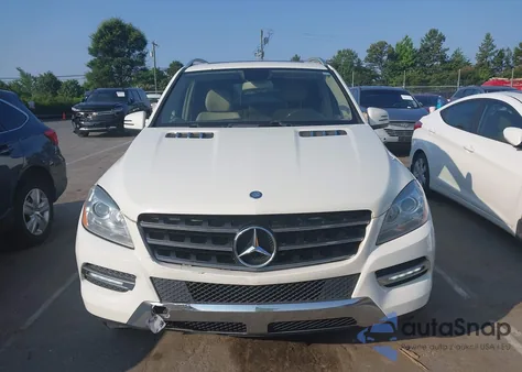 2013 Mercedes-Benz Ml 350 4Matic из США, поврежденный, VIN 4JGDA5HB8DA119427